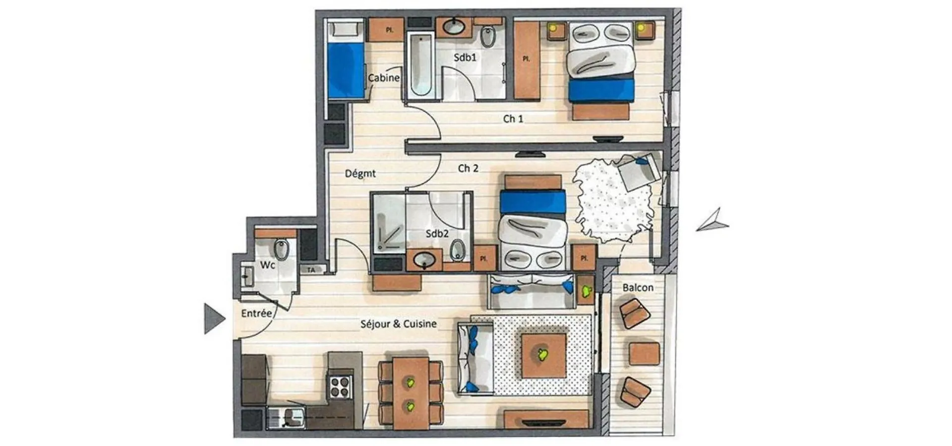 Le C By Alpine Resorts كورشوفيل